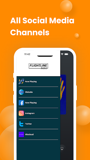 FlightLine Radio Screenshot 1