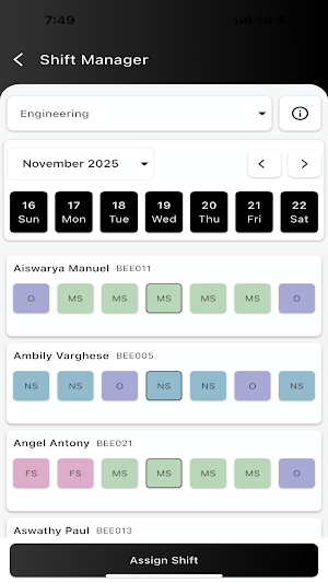 Kiework HRMS Screenshot 1