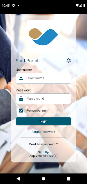 HR Staff Portal Screenshot 0