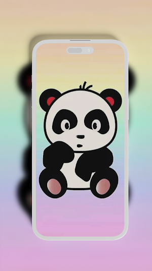 Cute Panda Wallpaper Screenshot 3