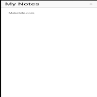 my notes