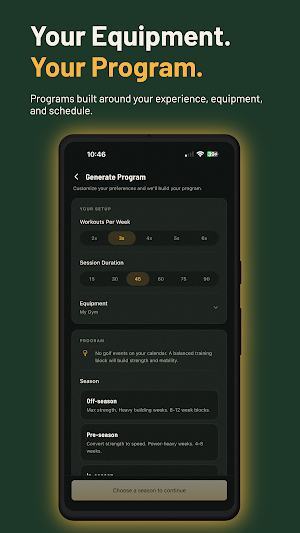 GolfBod Screenshot 3