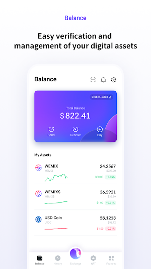 WEMIX Wallet Screenshot 0