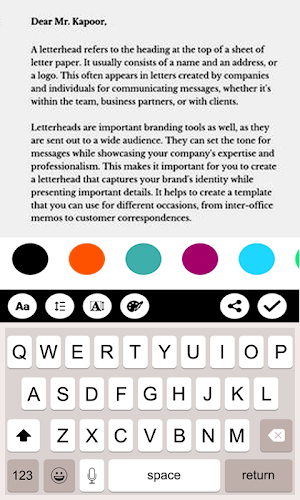 Word to PDF Convertor Screenshot 0