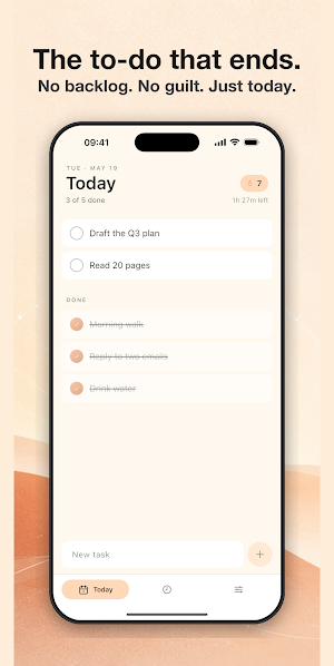 Tonight: Daily Tasks & Streak Screenshot 0
