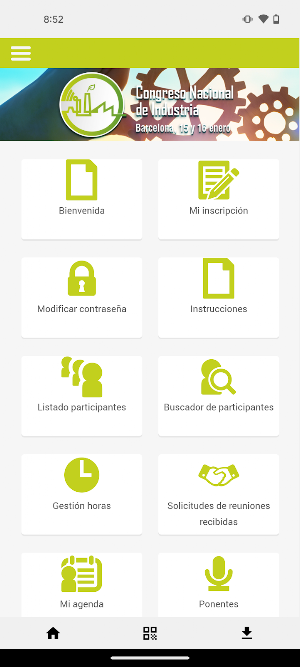 Congreso Nacional de Industria Screenshot 1