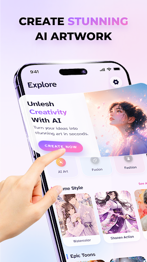 AI Photo Studio: Art Creator Screenshot 0