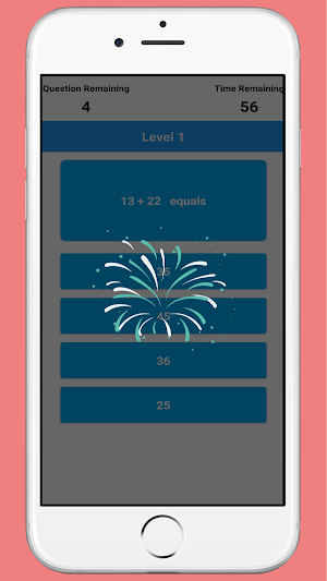 Math Quiz Game Screenshot 2