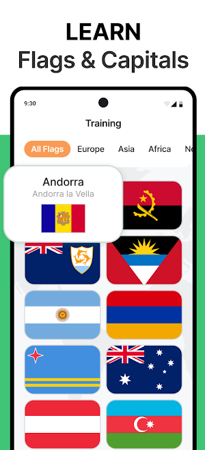Flag Quiz - Memory Game Screenshot 3