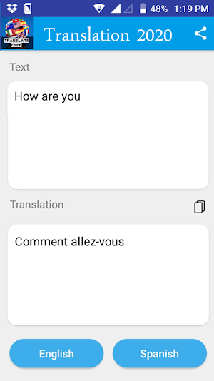 French - English Translator 2021 Screenshot 0