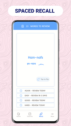 Urdu Vocabulary Screenshot 3