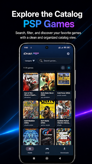 iDroid PSP Screenshot 0