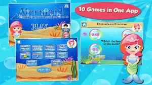 Mermaid Princess Grade 3 Games Screenshot 0
