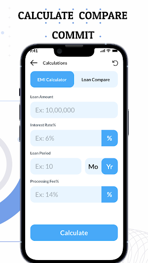 Mortgage & EMI Loan Calculator Screenshot 3