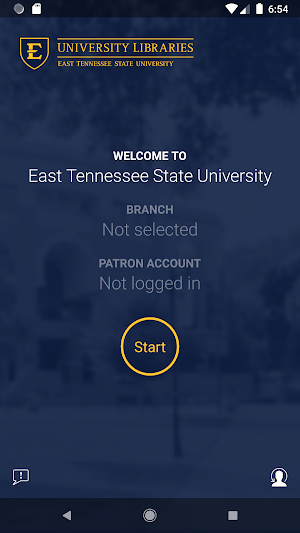 ETSU Library Selfcheck Screenshot 0