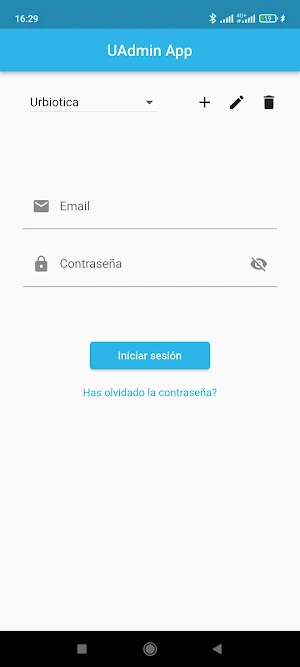 U-Admin App Screenshot 1