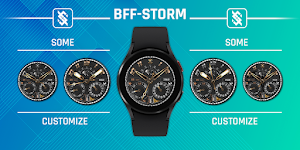 BFF1- Black Analog Pattern Screenshot 3