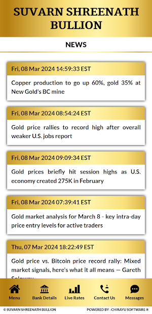 SUVARN SHREENATH BULLION Screenshot 2