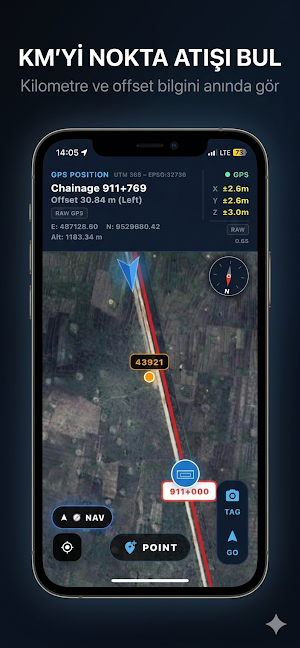 AxisTrack: Chainage & LandXML Screenshot 0