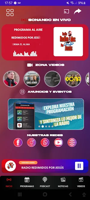 Radio Redimidos Por Jesus Screenshot 0