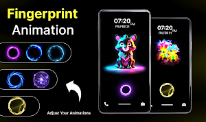 Fingerprint Animations Live 3D Screenshot 0
