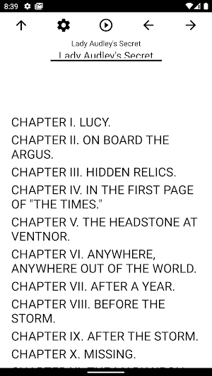 Book, Lady Audley's Secret Screenshot 0