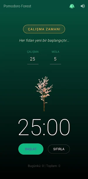 Pomodoro Forest Screenshot 2