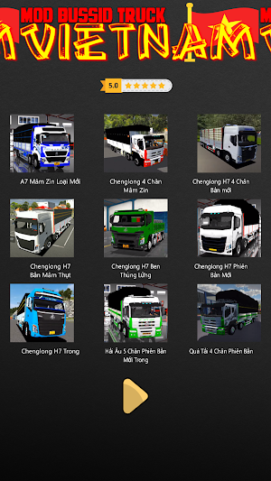 Mod Bussid Truck Vietnam Screenshot 2