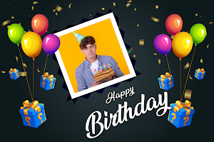 Happy Birthday Photo Frame Screenshot 2