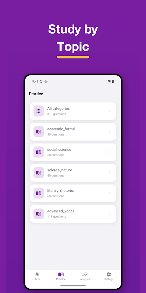 SAT Vocabulary Builder Screenshot 3