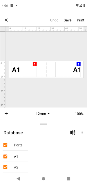 Brother Pro Label Tool Screenshot 3