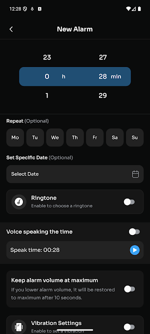 Talking Alarm Clock Screenshot 3