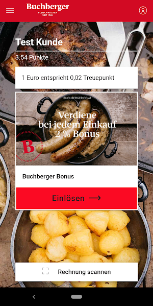 Fleischerei Buchberger Screenshot 2