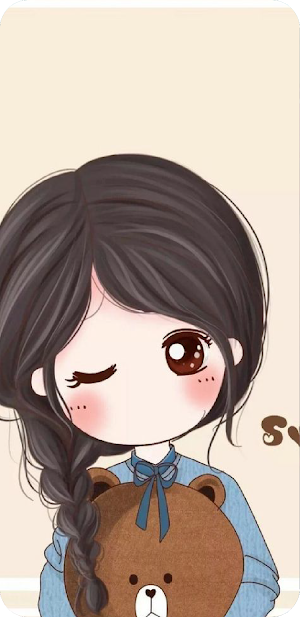 Cute Girly Live Wallpaper Screenshot 3