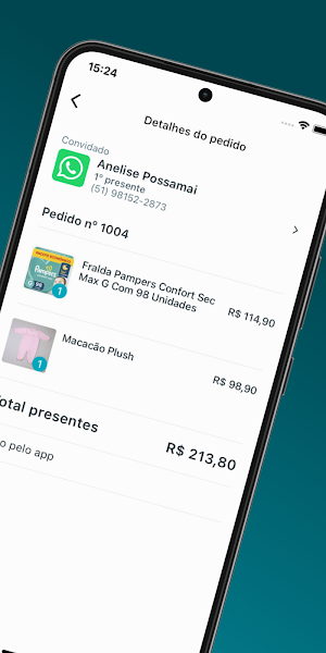 ListaPresentes Screenshot 1