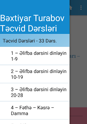Təcvid, Quran, Ərəb Əlifbası Dərsləri B. Turabov Screenshot 2