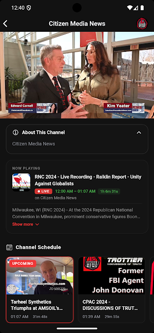 Citizen Media News Screenshot 1