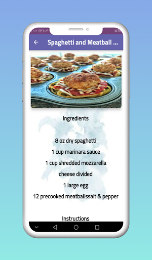 Camping Meals Screenshot 2