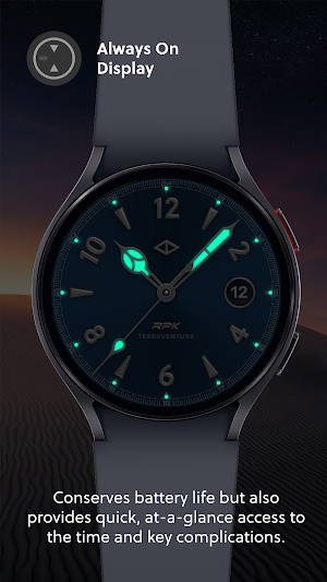 Terraventura Analog Watch Face Screenshot 3