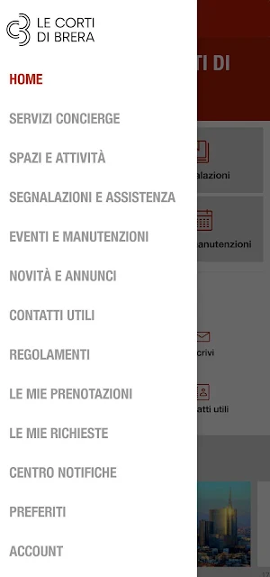 Le Corti di Brera Concierge Screenshot 1