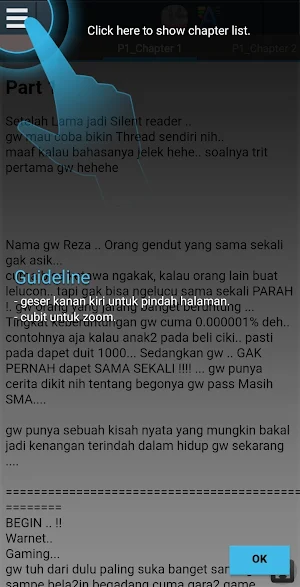 Cerita gila Seorang Gamers Screenshot 0