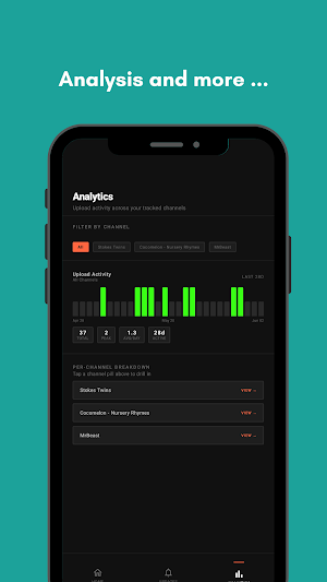 Tube Tail: Creator Tracker Screenshot 2