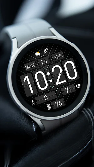 DIGI FLIP v3 URX108 Watch face Screenshot 3