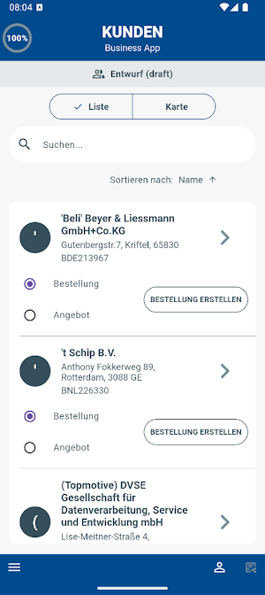 BusinessApp Screenshot 3