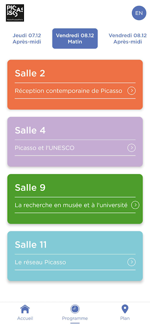 Symposium Célébration Picasso Screenshot 3