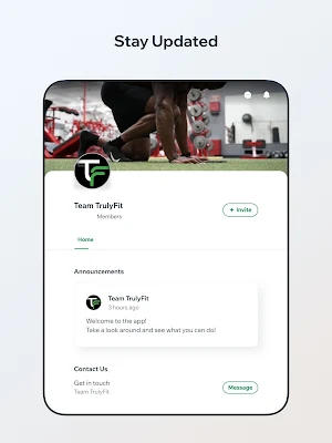 Team TrulyFit Screenshot 3