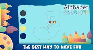 Alphabet Lore :Coloring Book Screenshot 1
