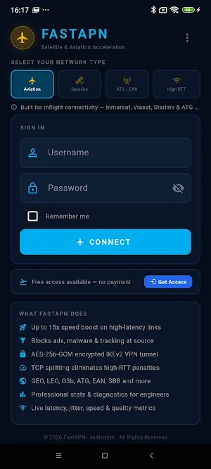 FastAPN Screenshot 0