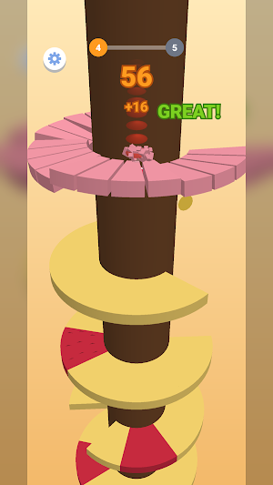 Spiral Smash: Helix Ball Screenshot 2