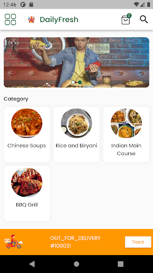 DailyFresh Grocery App Screenshot 3